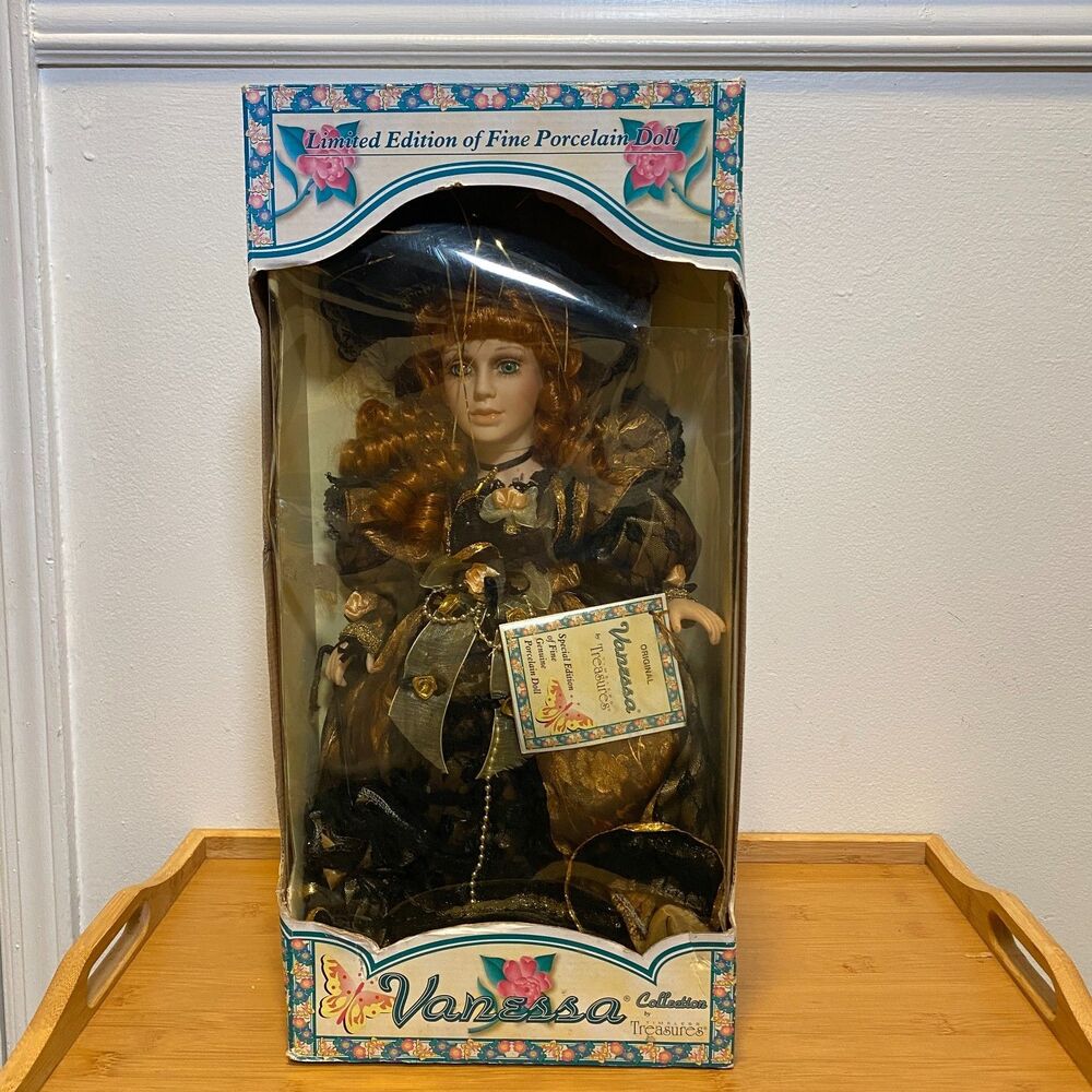 Timeless Treasures Vanessa Porcelain Doll 2003 Collection